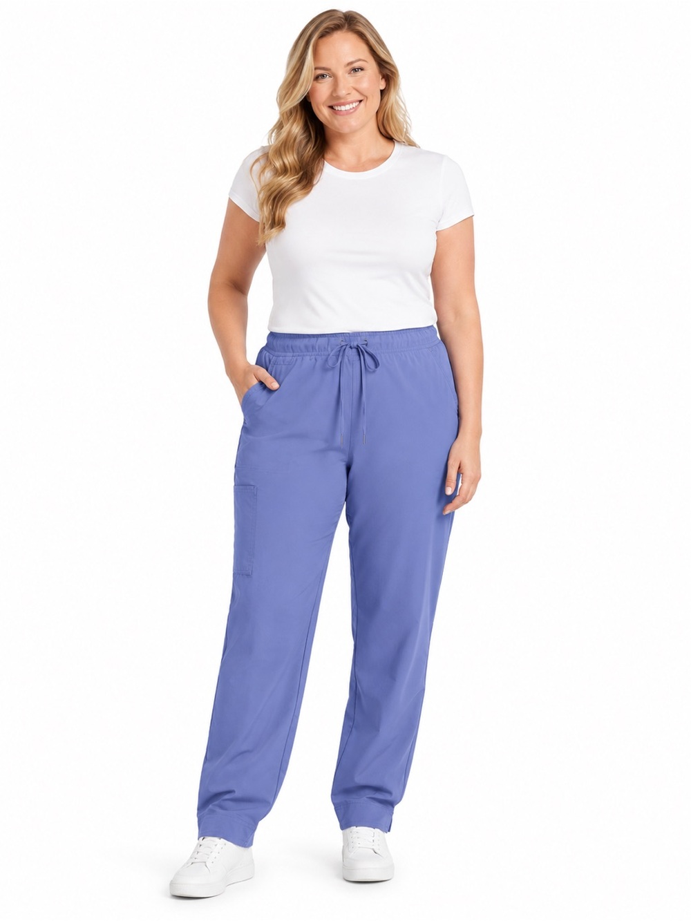Scrubstar Ciel Blue Scrub Pants – Women’s XL/XG
